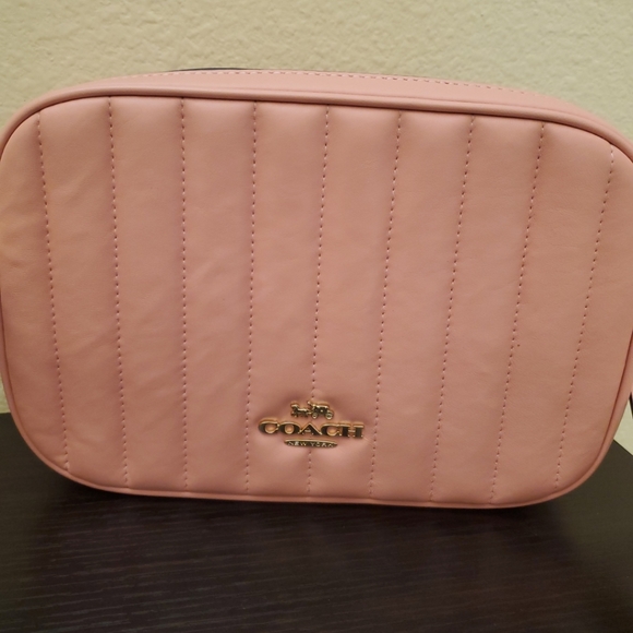 Coach Jes Crossbody Linear Quilting Leather - Picture 2 of 11